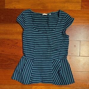 Cute peplum Stetchy Top